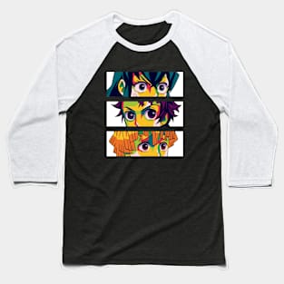 Demon Slayer Trio Baseball T-Shirt